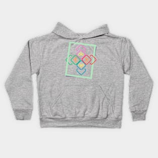 color frame Kids Hoodie